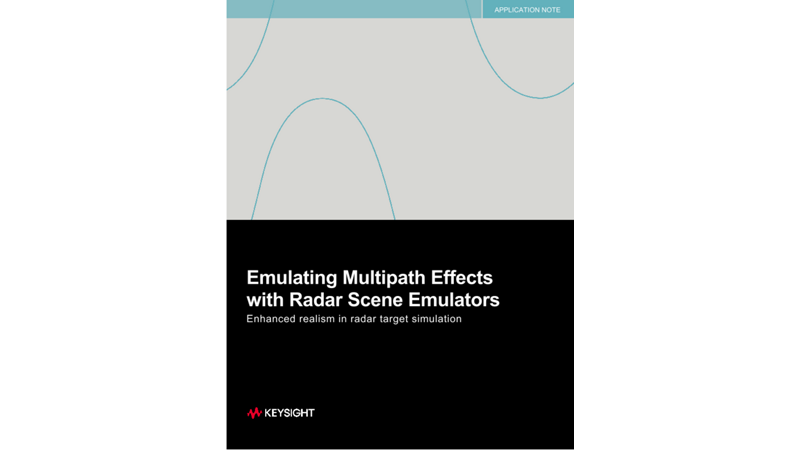Emulating Multipath Effects with Radar Scene Emulators